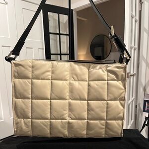 AllSaints Edbury Leather Quilted Shoulder Bag